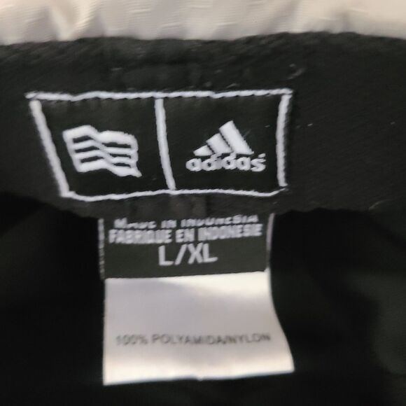 adidas logo baseball cap black size L/XL - Picture 3 of 4